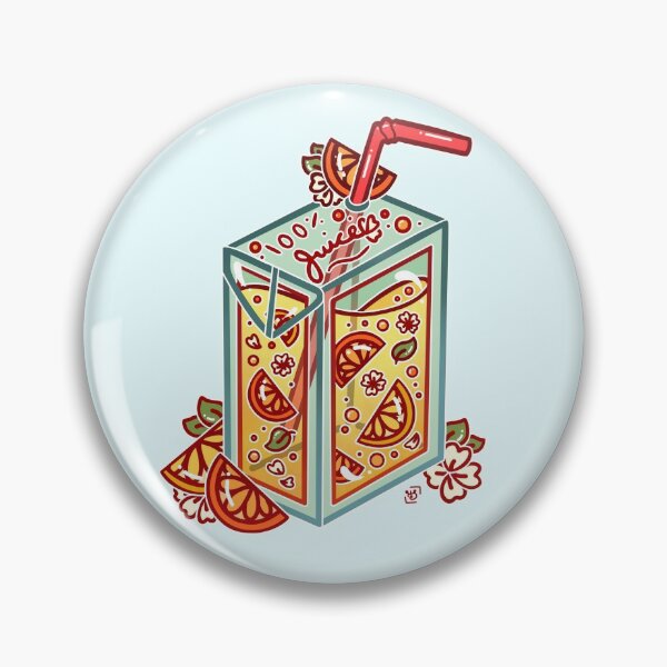 Glass Citrus Lemonade Pin