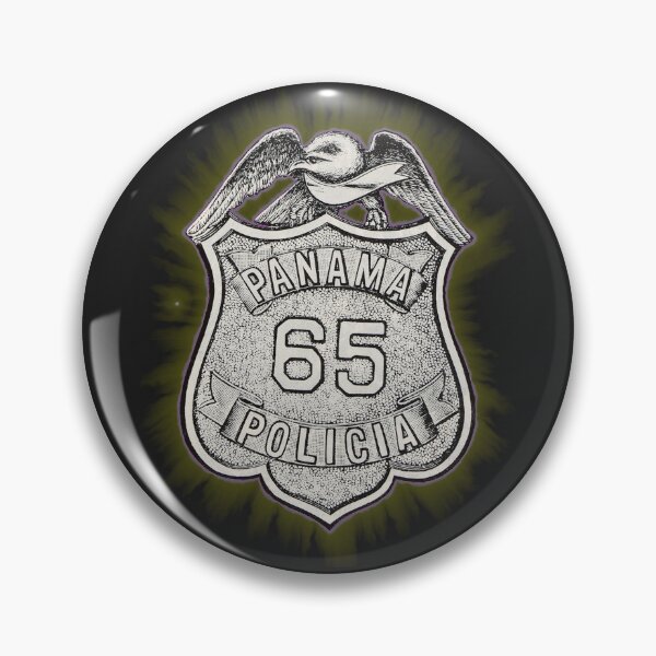 Item preview, Panama Policia designed and sold by Lawrence Baird.