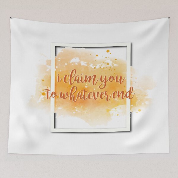 Item preview, i claim you to whatever end designed and sold by lovely-lyrics.