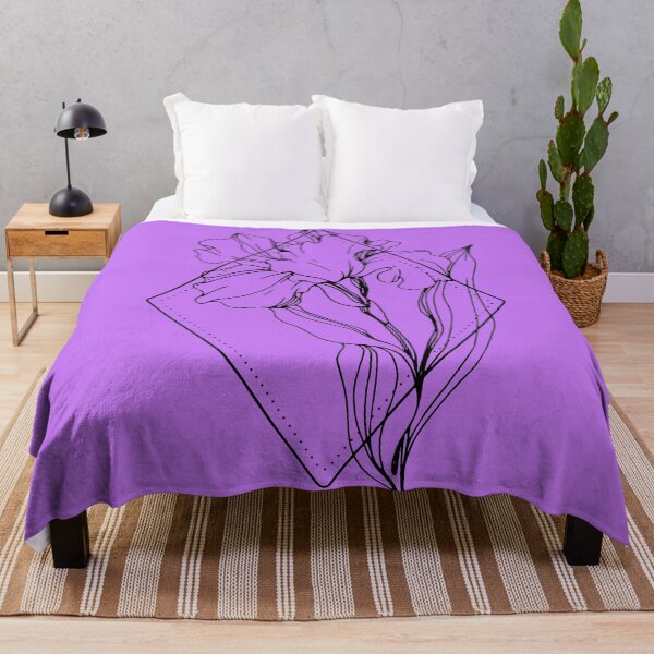 Item preview, February Birth Flower Iris designed and sold by Queen City Craftworks.