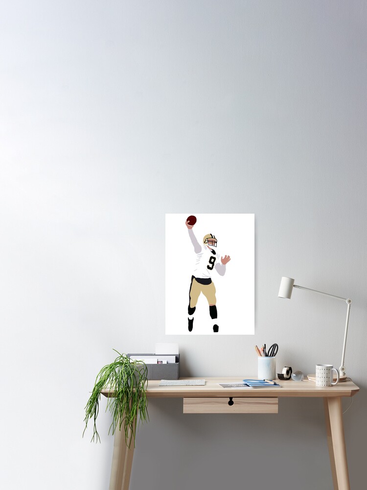 : SHISHEN Drew Brees Art Celebrity Poster 5 Canvas Poster Bedroom  Decor Sports Landscape Office Room Decor Gift Unframe:16x24inch(40x60cm):  Posters & Prints