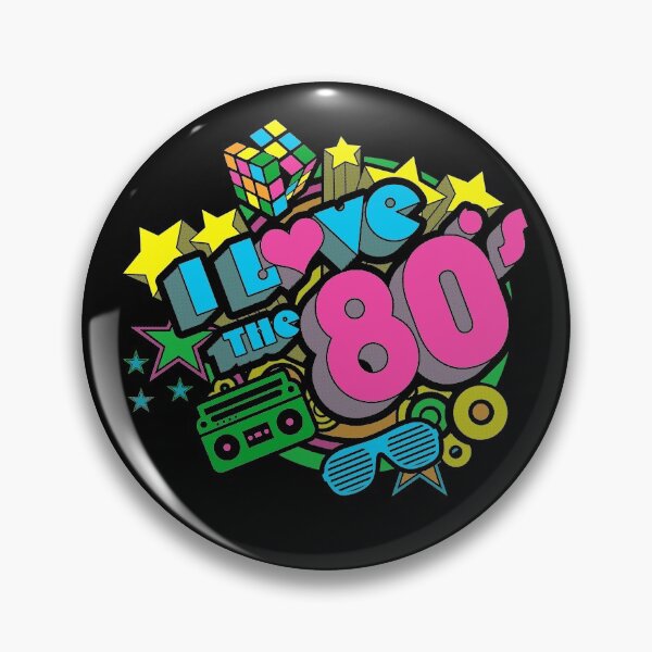Item preview, I Love The 80s Retro Eighties Pop Culture Throwback designed and sold by zenspired.