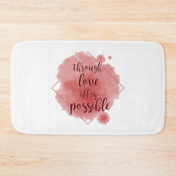 Item preview, through love, all is possible designed and sold by lovely-lyrics.