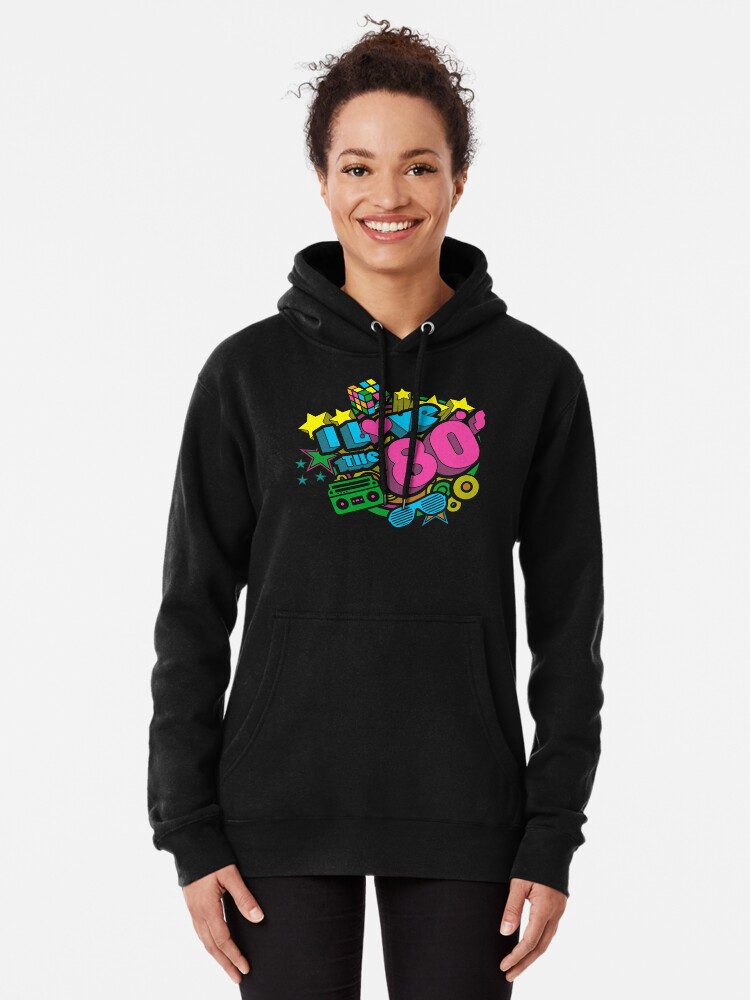 80s 2025 retro hoodie