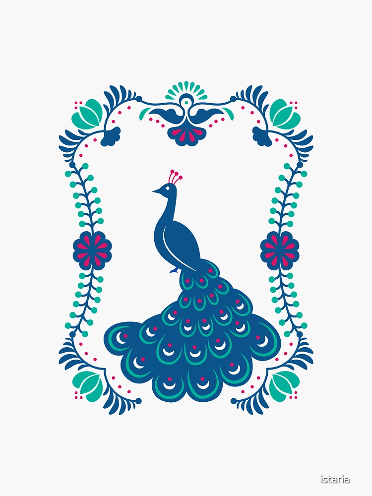 Folk Peafowl by istaria