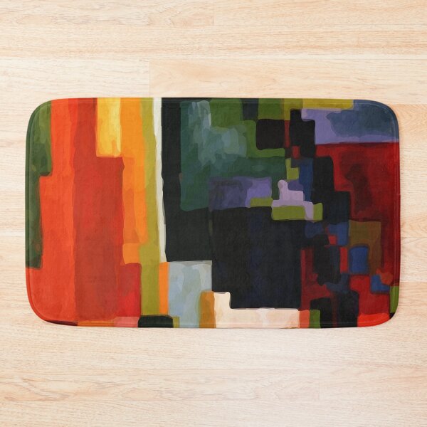 Item preview, 1913 Coloured Forms II by August Macke designed and sold by digitalvintage.