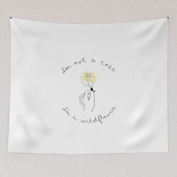 Item preview, I'm Not a Rose, I'm A Wildflower - Kesha designed and sold by colormemichelle.