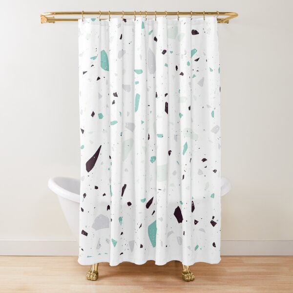 Details about   Grunge Shower Curtain Watercolor Heart Romance Print for Bathroom 
