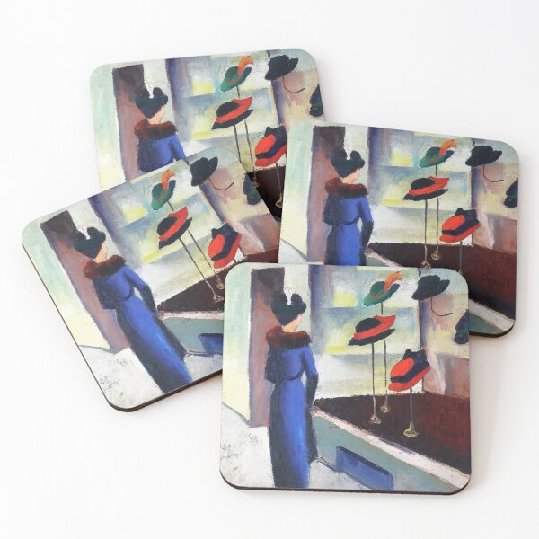 Item preview, Milliners Shop by August Macke designed and sold by digitalvintage.