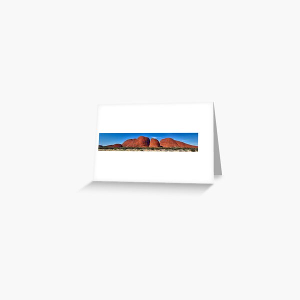 ''Kata Tjuta / Mount Olga.'' Greeting Card