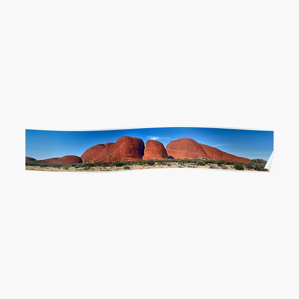 ''Kata Tjuta / Mount Olga.'' Poster