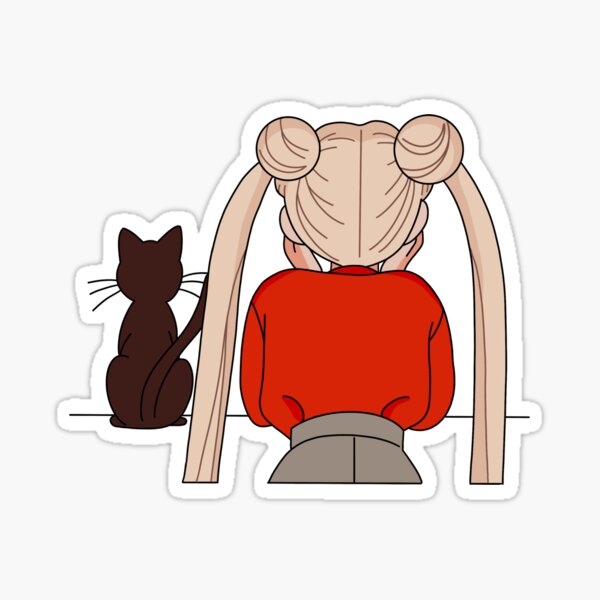 Sailor moon - wonder in the city Sticker