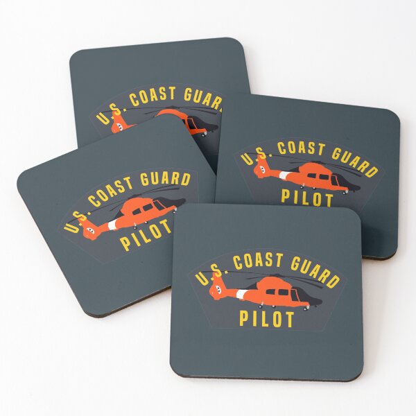 Item preview, Cover Art Series - Coast Guard HH65 Dolphin Pilot designed and sold by AlwaysReadyCltv.