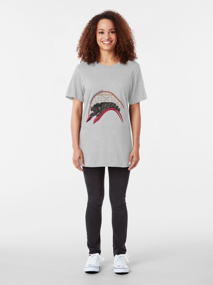 Alternate view of Steel Vengeance Airtime Design Slim Fit T-Shirt