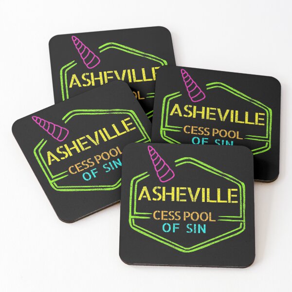 Item preview, Asheville, Cesspool of Sin designed and sold by Bug & Brush.