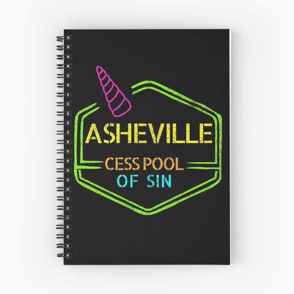 Item preview, Asheville, Cesspool of Sin designed and sold by Bug & Brush.