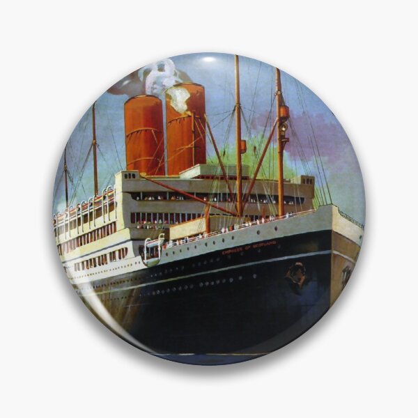 Item preview, The St. Lawrence Route to Europe vintage travel poster designed and sold by stickart-marek.