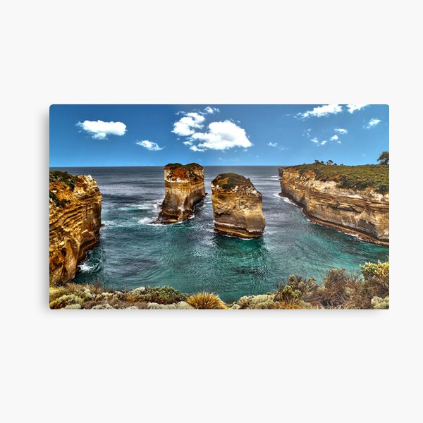 ''Loch Ard Gorge'' Metal Print