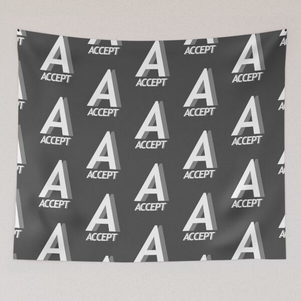 Item preview, A for Accept - Positive Words designed and sold by agsduy.