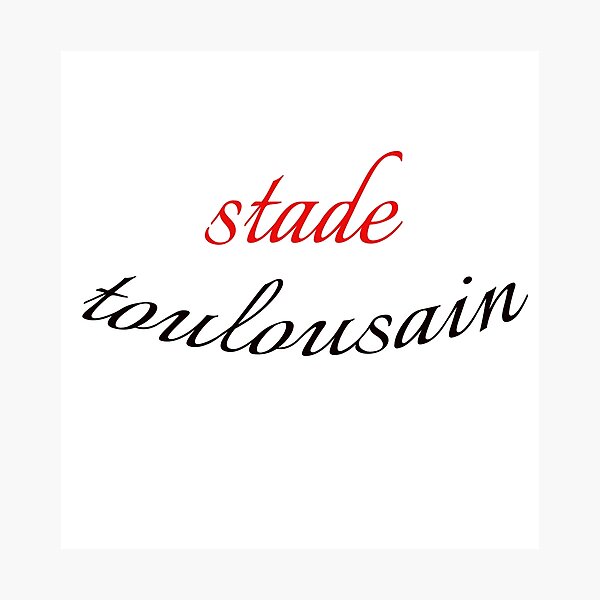 Item preview, Toulouse stadium rugby design designed and sold by Rugby  Design.