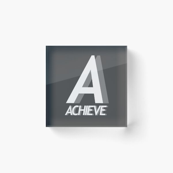 Item preview, A for Achieve - Positive Words designed and sold by agsduy.