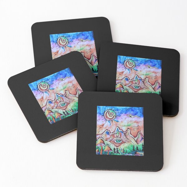 Item preview, vibrant Trippy Landscape  designed and sold by R17cortright.