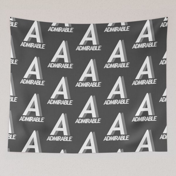 Item preview, A for Admirable - Positive Words designed and sold by agsduy.