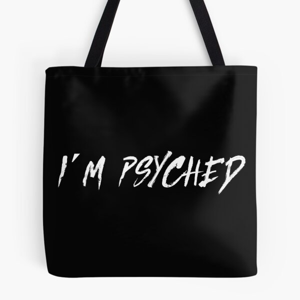Item preview, Psyched White designed and sold by pedroluiz.