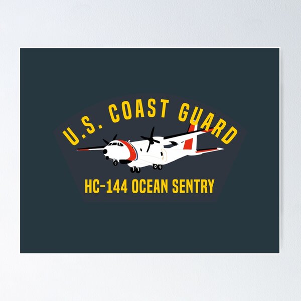 Item preview, Cover Art Series - Coast Guard HC-144 Ocean Sentry designed and sold by AlwaysReadyCltv.