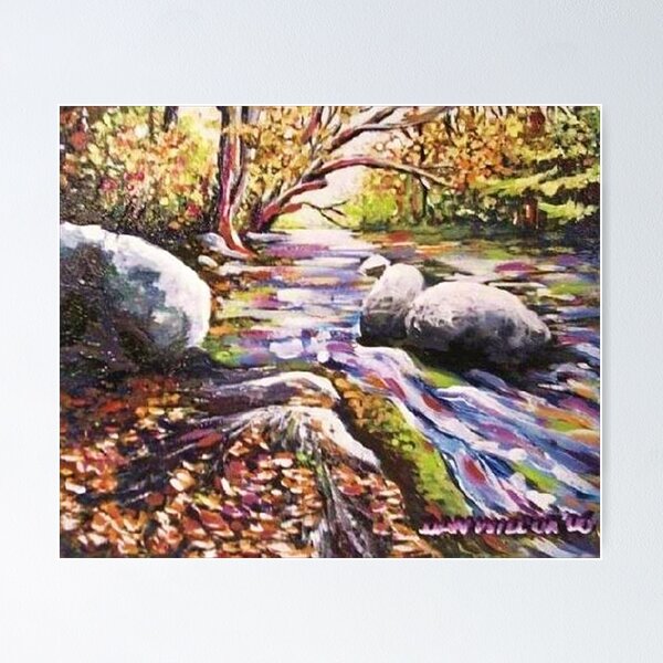 Aperçu de l'œuvre Autumn stream créée et vendue par Dan Wilcox.
