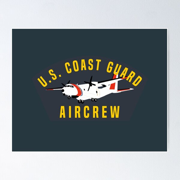 Item preview, Cover Art Series - Coast Guard HC-144 Ocean Sentry Aircrew designed and sold by AlwaysReadyCltv.
