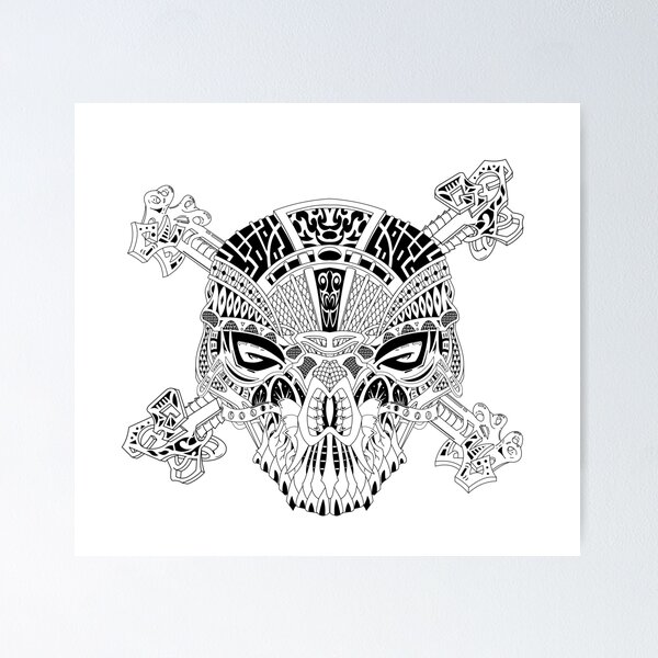 Item preview, Skull Mandala II designed and sold by A-Dube-Thought.