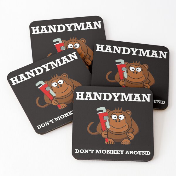 Item preview, Monkey Chimp Business Gorilla Handyman Special designed and sold by jetset201.