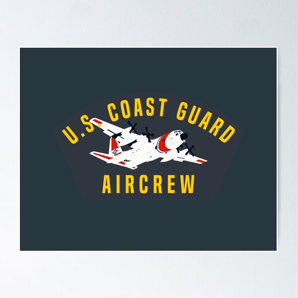 Item preview, Cover Art Series - Coast Guard C-130 Aircrew designed and sold by AlwaysReadyCltv.