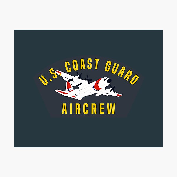Artikelvorschau, Cover Art Series - Besatzung der Küstenwache C-130 entworfen und verkauft von AlwaysReadyCltv.