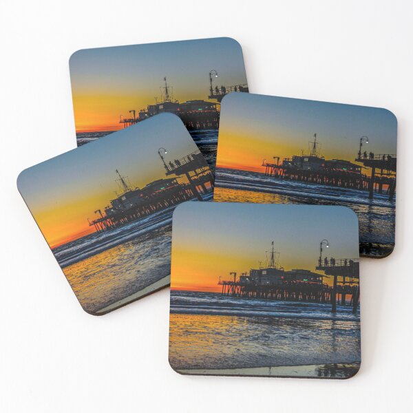 Item preview, Santa Monica Sunset Image by Rich AMeN Gill designed and sold by RichAMeNGill.