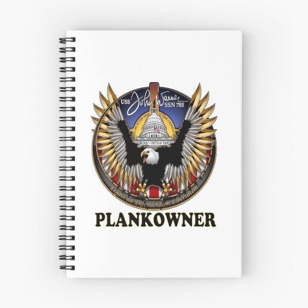 Item preview, SSN-785 USS John Warner Plank Owner Crest designed and sold by Nikki SpaceStuffPlus.