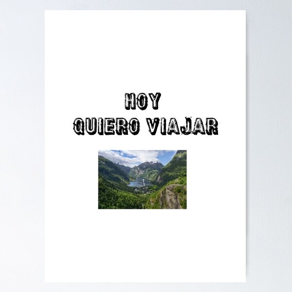 Item preview, Hoy quiero viajar designed and sold by Axel20.