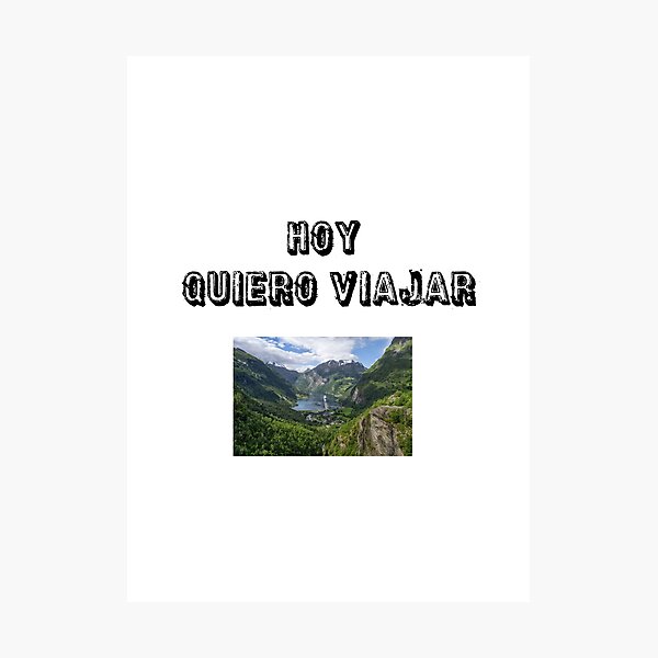 Item preview, Hoy quiero viajar designed and sold by Axel20.