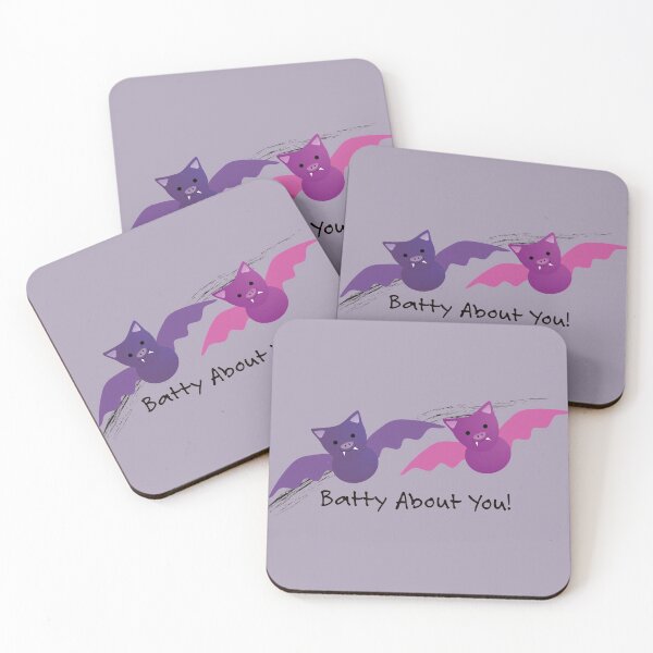 Item preview, Cute and Funny Batty About You Bats designed and sold by Hedgie Designs.