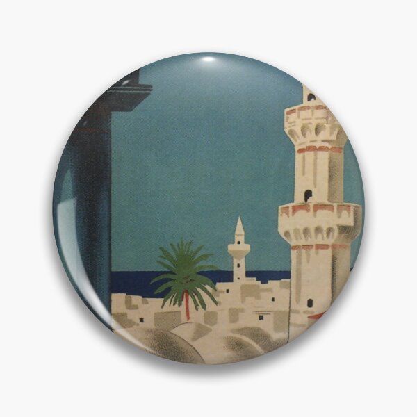 Item preview, Italia Tripoli vintage travel poster designed and sold by stickart-marek.