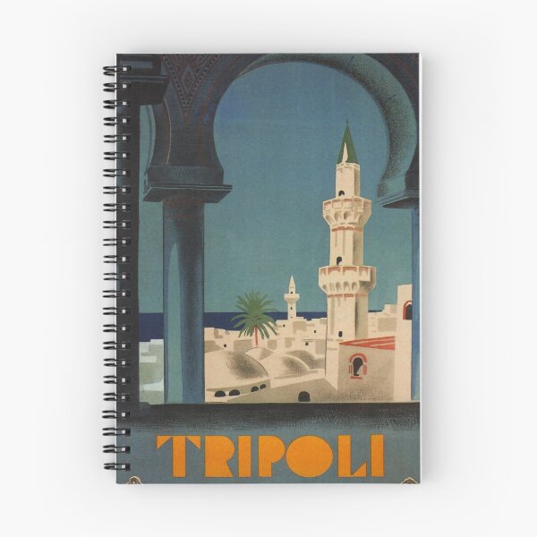 Artikelvorschau, Italia Tripoli vintage travel poster entworfen und verkauft von stickart-marek.