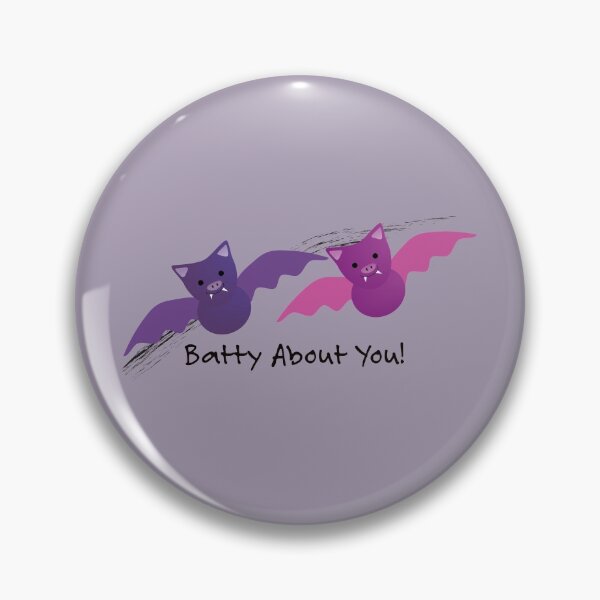 Item preview, Cute and Funny Batty About You Bats designed and sold by Hedgie Designs.
