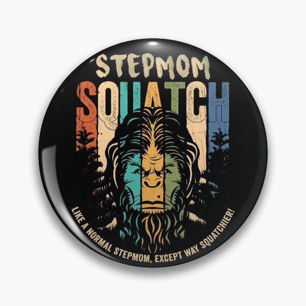 Item preview, Stepmom Squatch - Funny Bigfoot Sasquatch Cryptid Mothers Day Gift designed and sold by NatIntrovertSoc.
