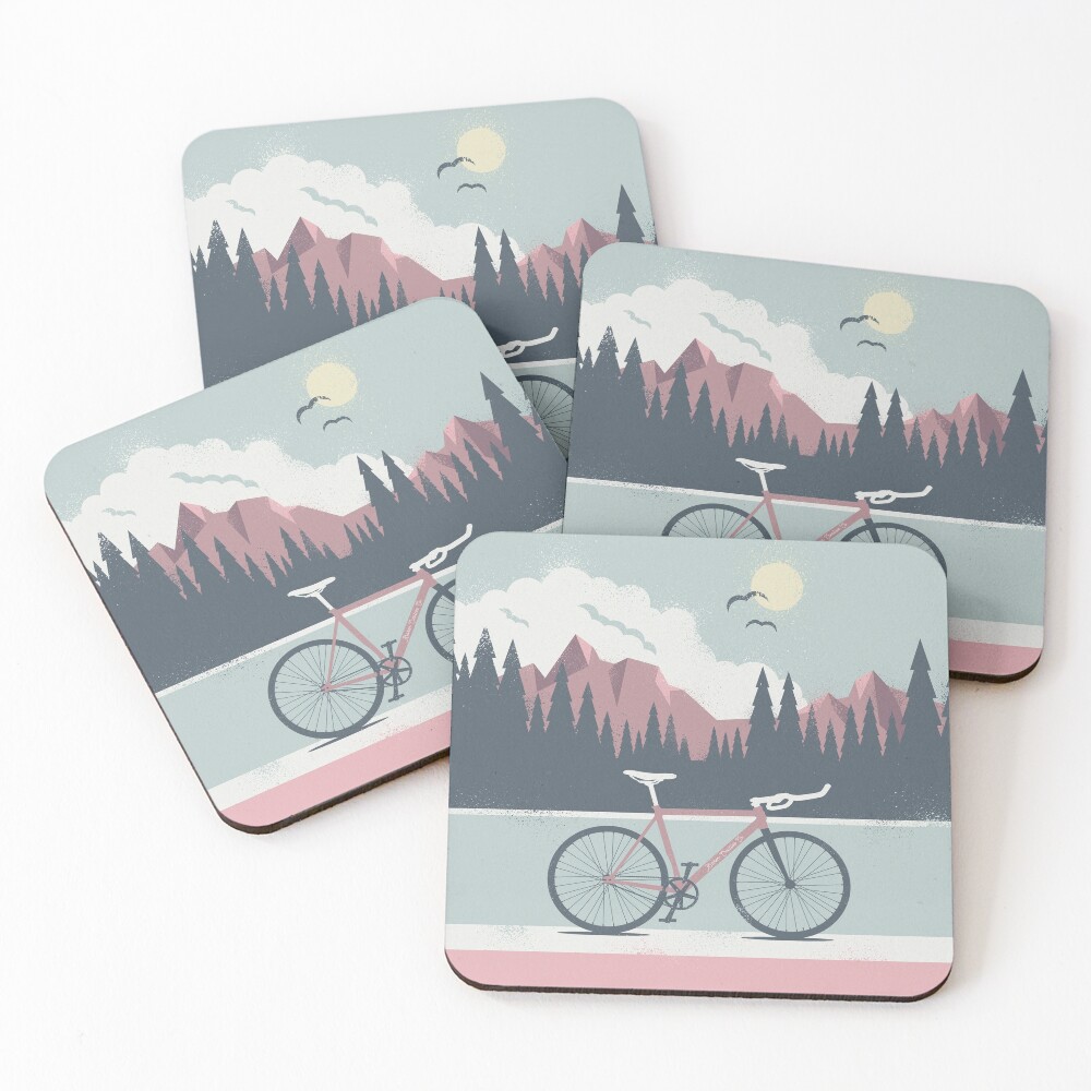 Item preview, Coasters (Set of 4) designed and sold by KrakenCreative.