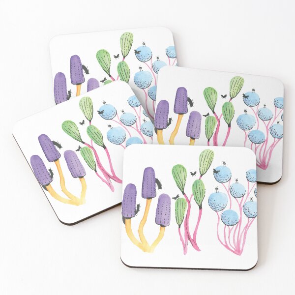 Item preview, Hongos 1 :: Flores y Hongos designed and sold by Platinumfrog.