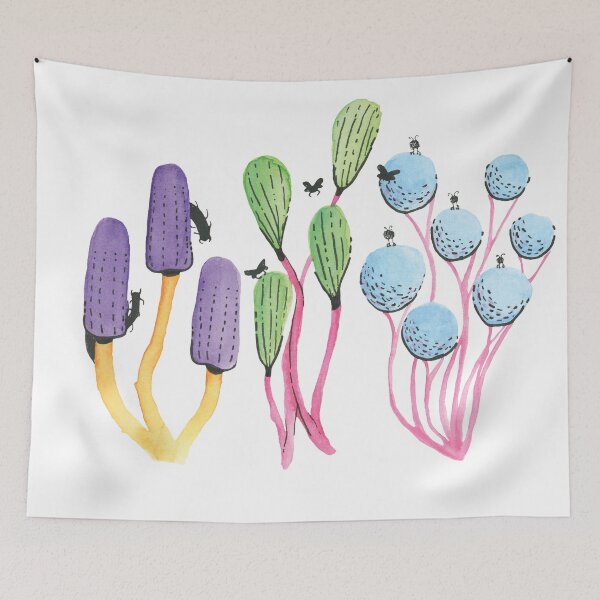 Item preview, Hongos 1 :: Flores y Hongos designed and sold by Platinumfrog.