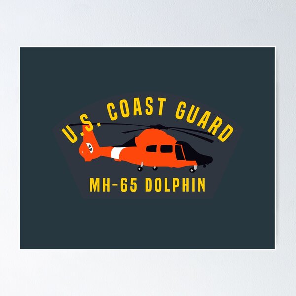 Item preview, Cover Art Series - Coast Guard MH65 Dolphin Helicopter designed and sold by AlwaysReadyCltv.