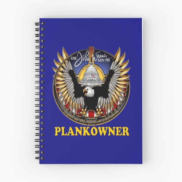 Artikelvorschau, SSN-785 Plank Owner Logo für dunkle Farben entworfen und verkauft von Nikki SpaceStuffPlus.