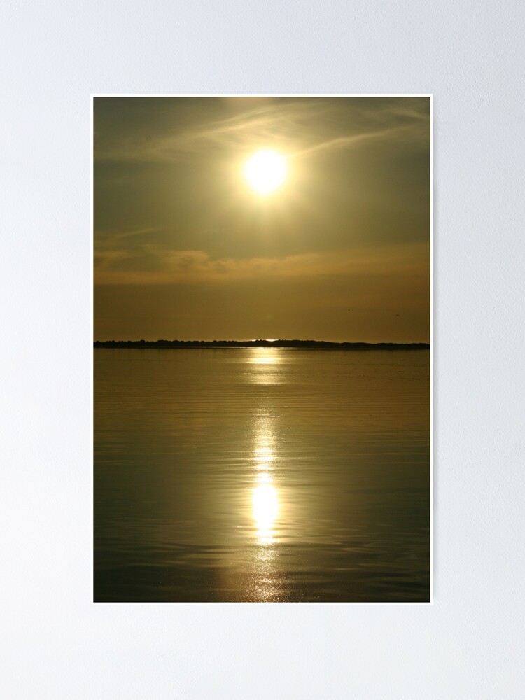 Thumbnail 1 of 3, Poster, Sunset Reflection designed and sold by RobsVisions.